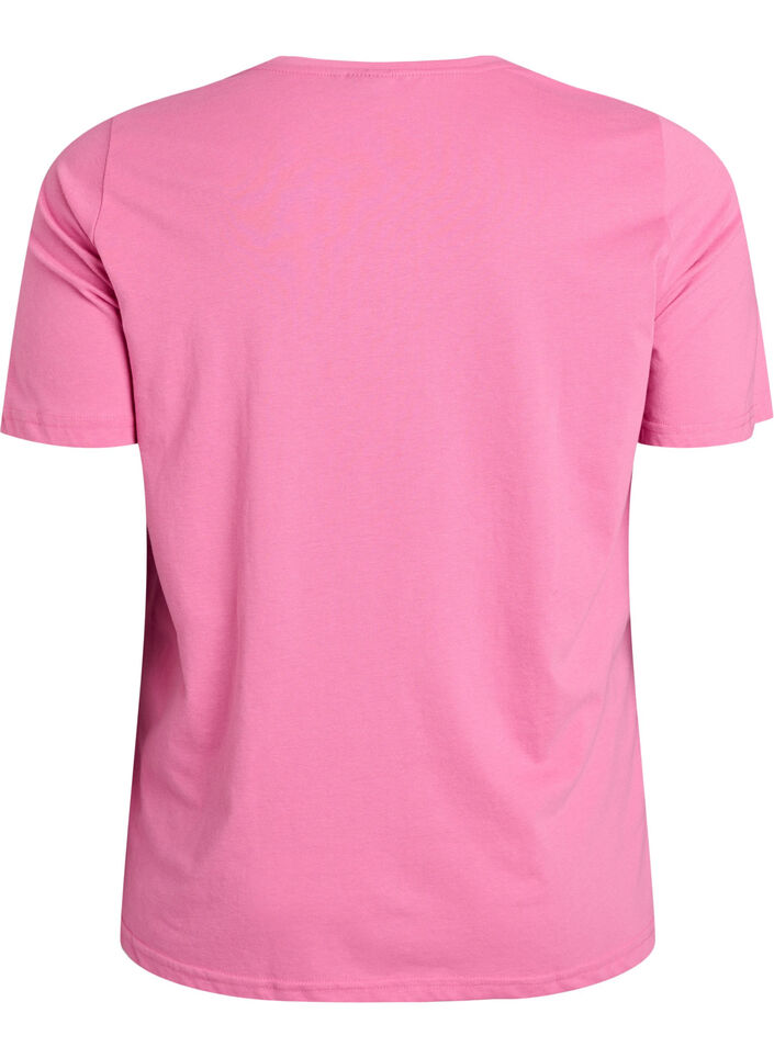 FLASH - T-Shirt mit Print, Pink, Packshot image number 1