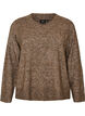 Pullover mit V-Ausschnitt, Braun, Packshot image number 0