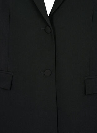 Klassischer Blazer mit Knopfverschluss, Black, Packshot image number 2