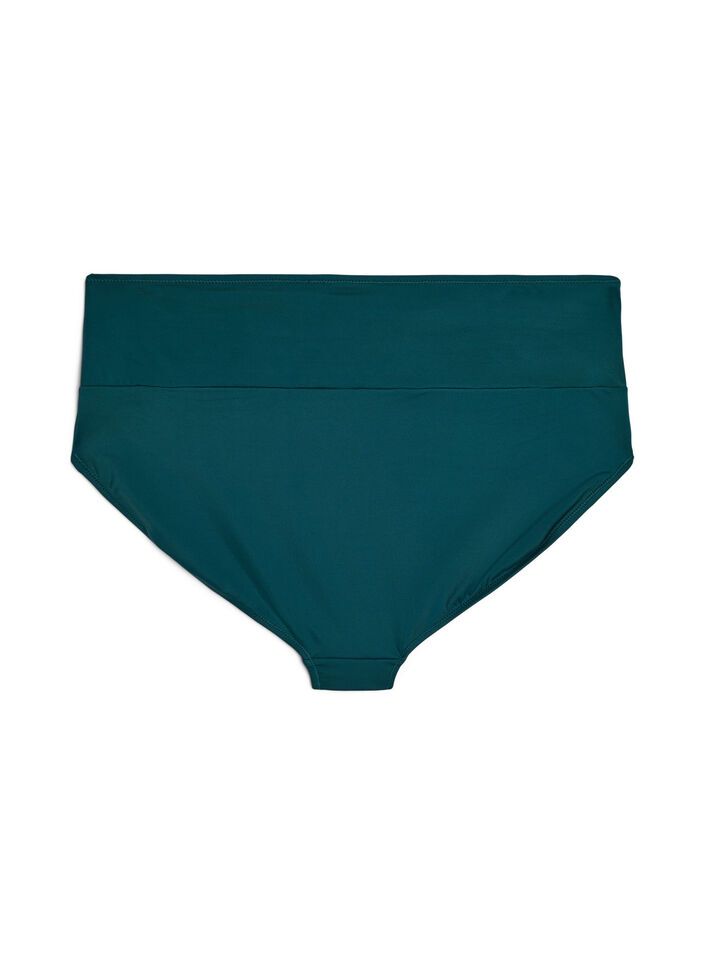 Bikini-Slip mit Wickeldetail, Gr&uuml;n, Packshot