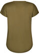 Kurzarm Trainingsshirt mit V-Ausschnitt, Gr&uuml;n, Packshot image number 1