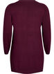 Lange Strickjacke aus Viskose-Mischung, Rot, Packshot image number 1