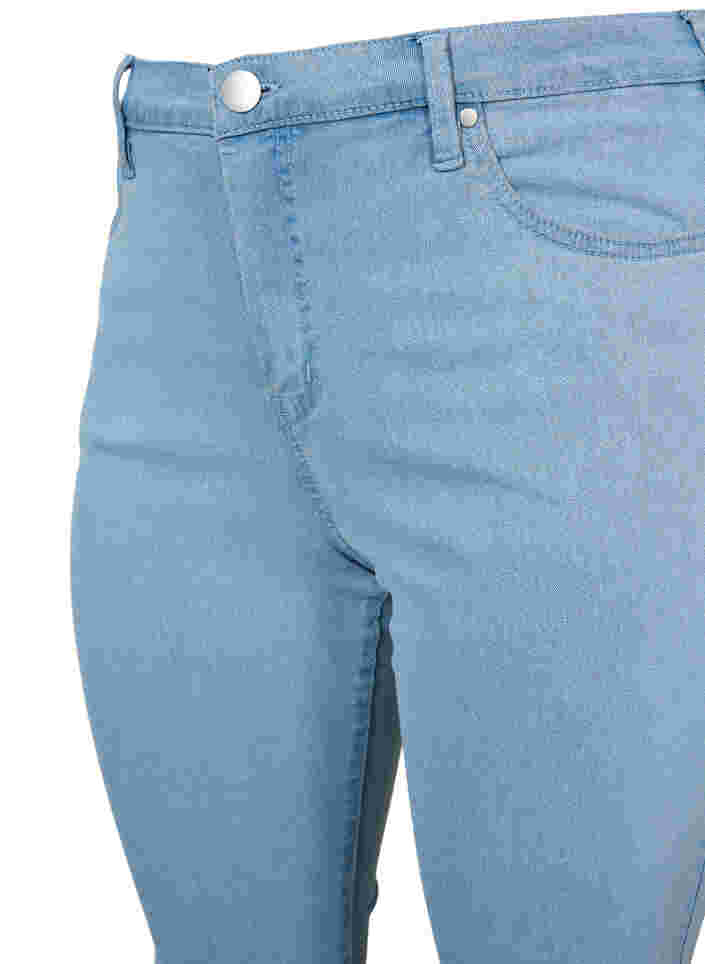 Hochtaillierte Super Slim Amy Jeans, Ex Lgt Blue, Packshot image number 2