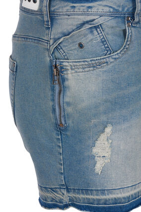 Shorts, Light blue denim, Packshot image number 2
