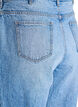 High Waist Jeans mit geradem Bein, Blau, Packshot image number 3