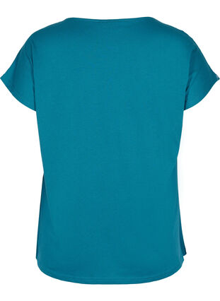 T-Shirt aus Baumwolle mit Printdetails, Dragon Mel Feather, Packshot image number 1