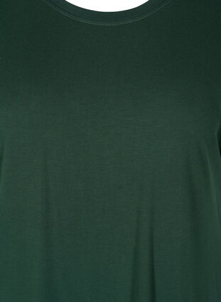 Kurzarm T-Shirt aus Viskosemix, Scarab, Packshot image number 2
