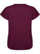 Lockeres Trainings-T-Shirt mit V-Ausschnitt, Lila, Packshot image number 1