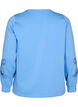 Sweatshirt mit aufgestickten Cut-Outs, Della Robbia Blue, Packshot image number 1