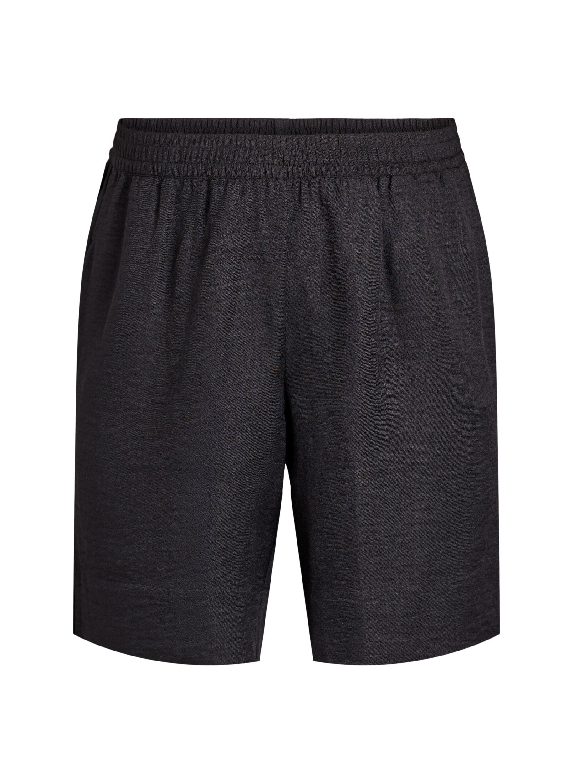 Shorts mit Taschen und hoher Taille