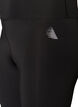 Trainingstights mit hoher Taille und Tasche im Bund, Schwarz, Packshot image number 2