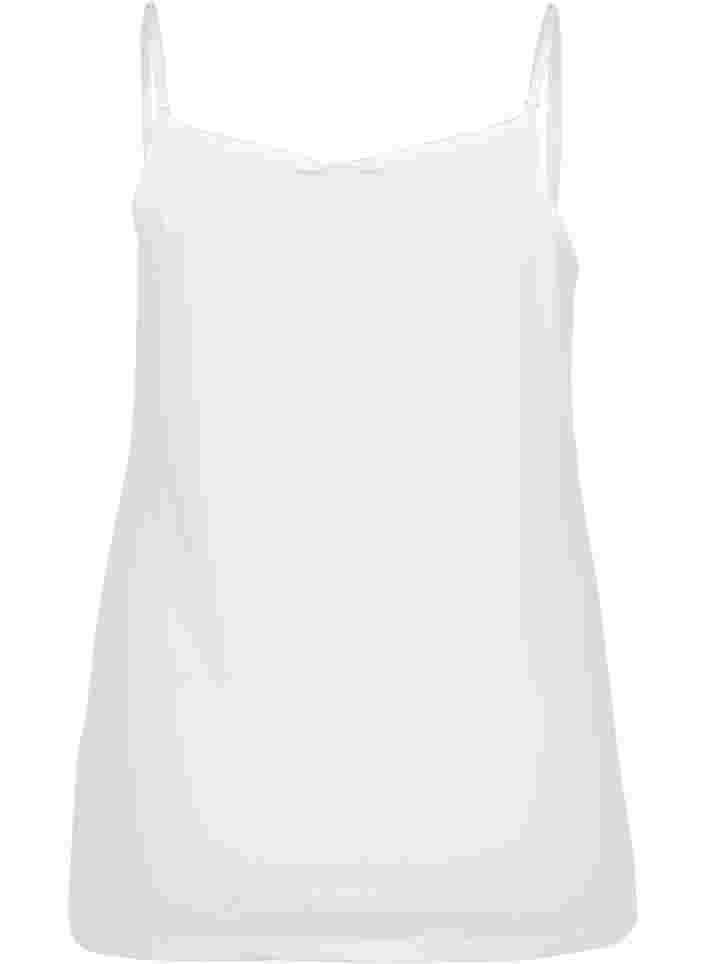 Basic Trägertop, Bright White, Packshot image number 1
