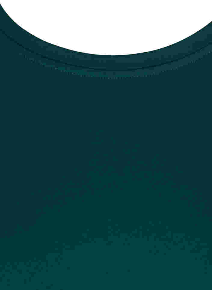 Einfarbiges Trainings-T-Shirt, Deep Teal, Packshot image number 2