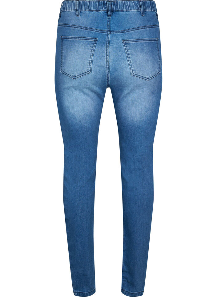Jeggings mit Rissen, Dark blue, Packshot image number 1