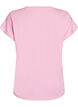 Einfarbiges Trainings-T-Shirt, Pink, Packshot image number 1