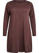 Strickkleid aus Baumwoll-Viskose-Mischung, Braun, Packshot image number 0