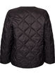 Steppjacke mit Druckkn&ouml;pfen und Rundhalsausschnitt, Schwarz, Packshot image number 1