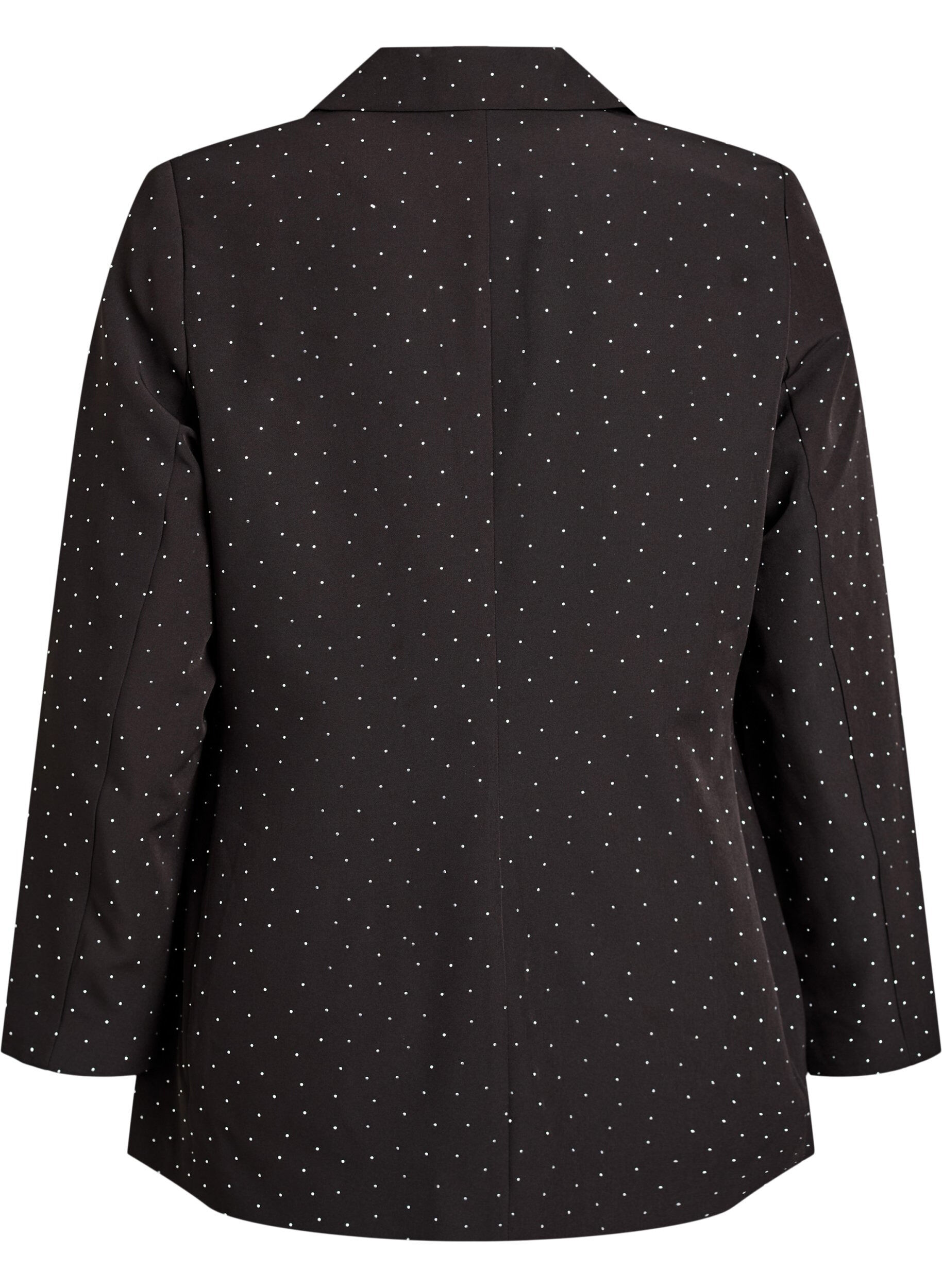 ZizziBlazer mit Strasssteinen, Schwarz, Packshot image number 1