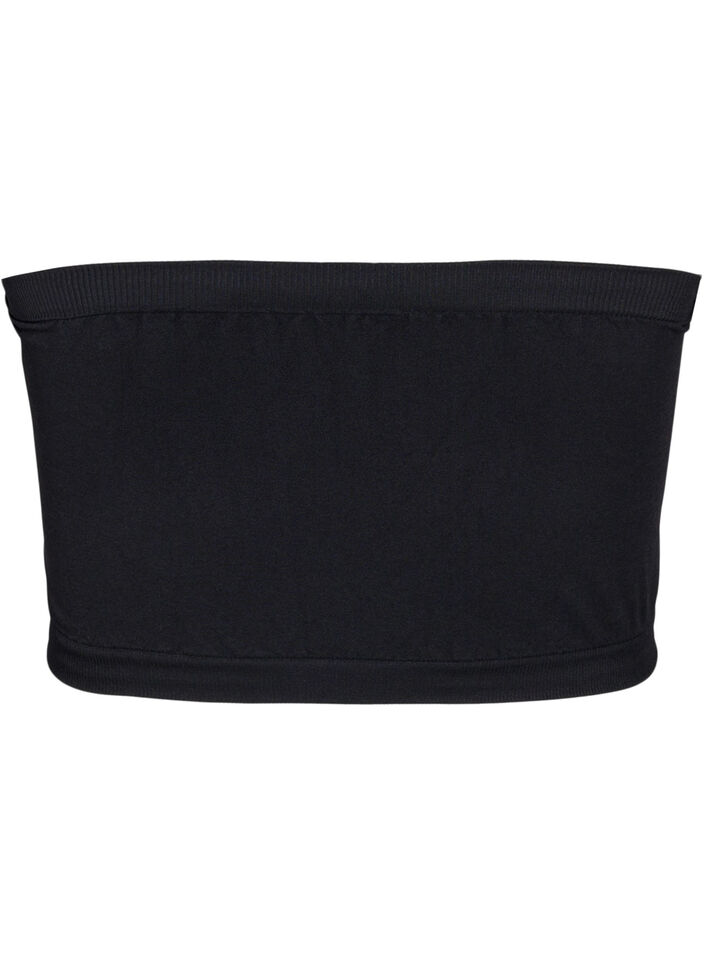 Trägerloser BH, Schwarz, Packshot image number 1