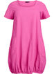 Kurzarm Kleid aus Baumwolle, Rot, Packshot image number 0