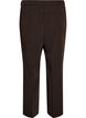 Hoch taillierte Hose mit B&uuml;gelfalten, Braun, Packshot image number 1