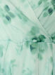 Gebl&uuml;mte Chiffonbluse mit kurzen &Auml;rmeln, Gr&uuml;n, Packshot image number 2