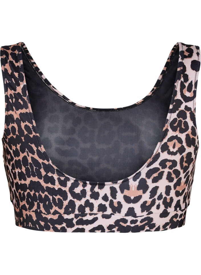 Bikini-Top mit Rundhalsausschnitt, Leo, Packshot image number 1