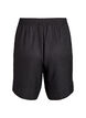 Shorts mit Taschen und hoher Taille, Schwarz, Packshot image number 1
