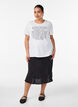 T-Shirt mit Print, Wei&szlig;, Model image number 1