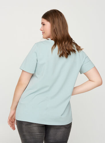 Basic T-Shirt, Gray mist, Model image number 1