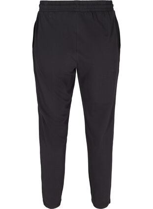 Lockere Sweatpants aus 100% Baumwolle, Black, Packshot image number 1