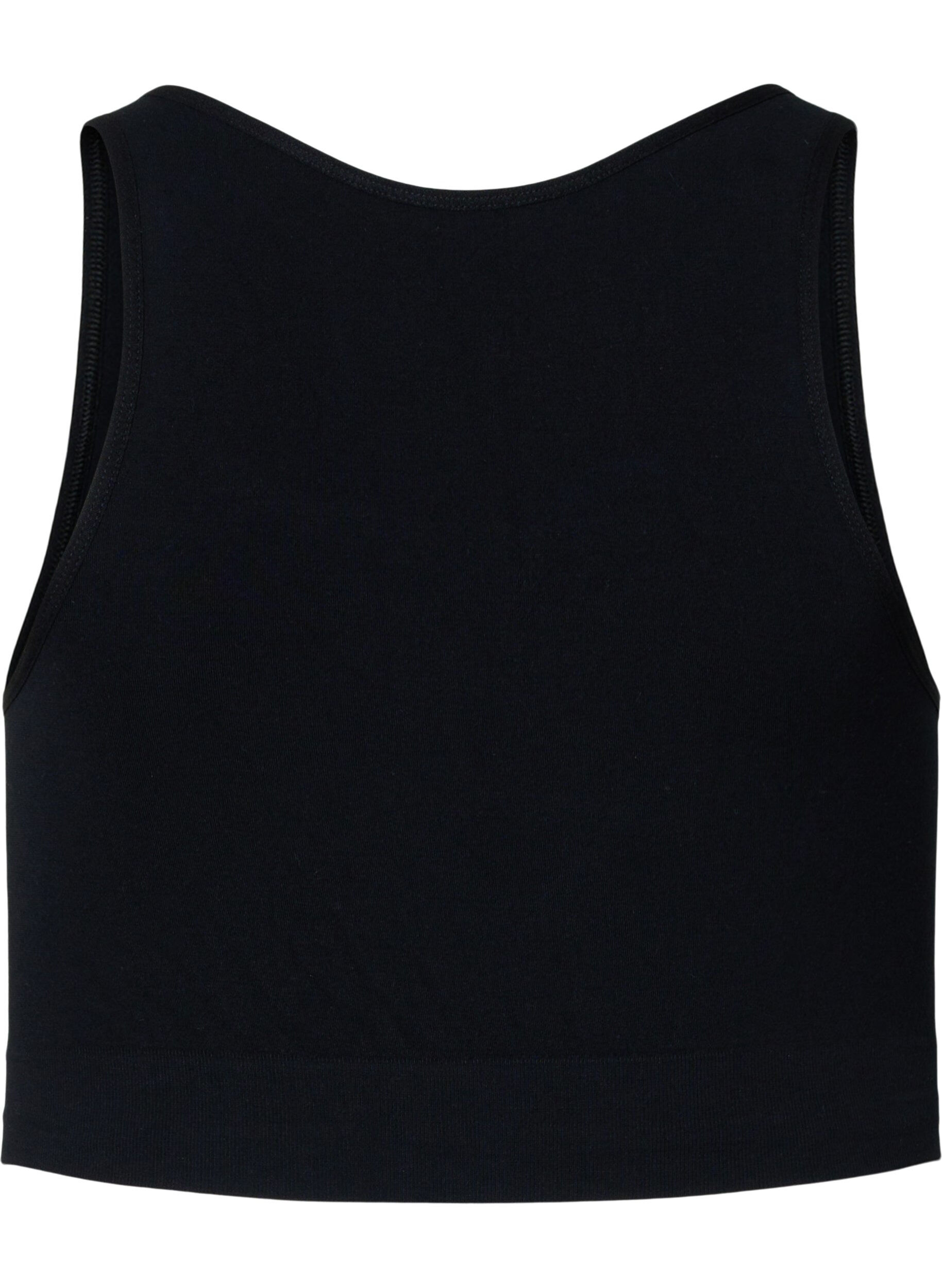 ZizziWeicher BH mit Mesh, Black, Packshot image number 1