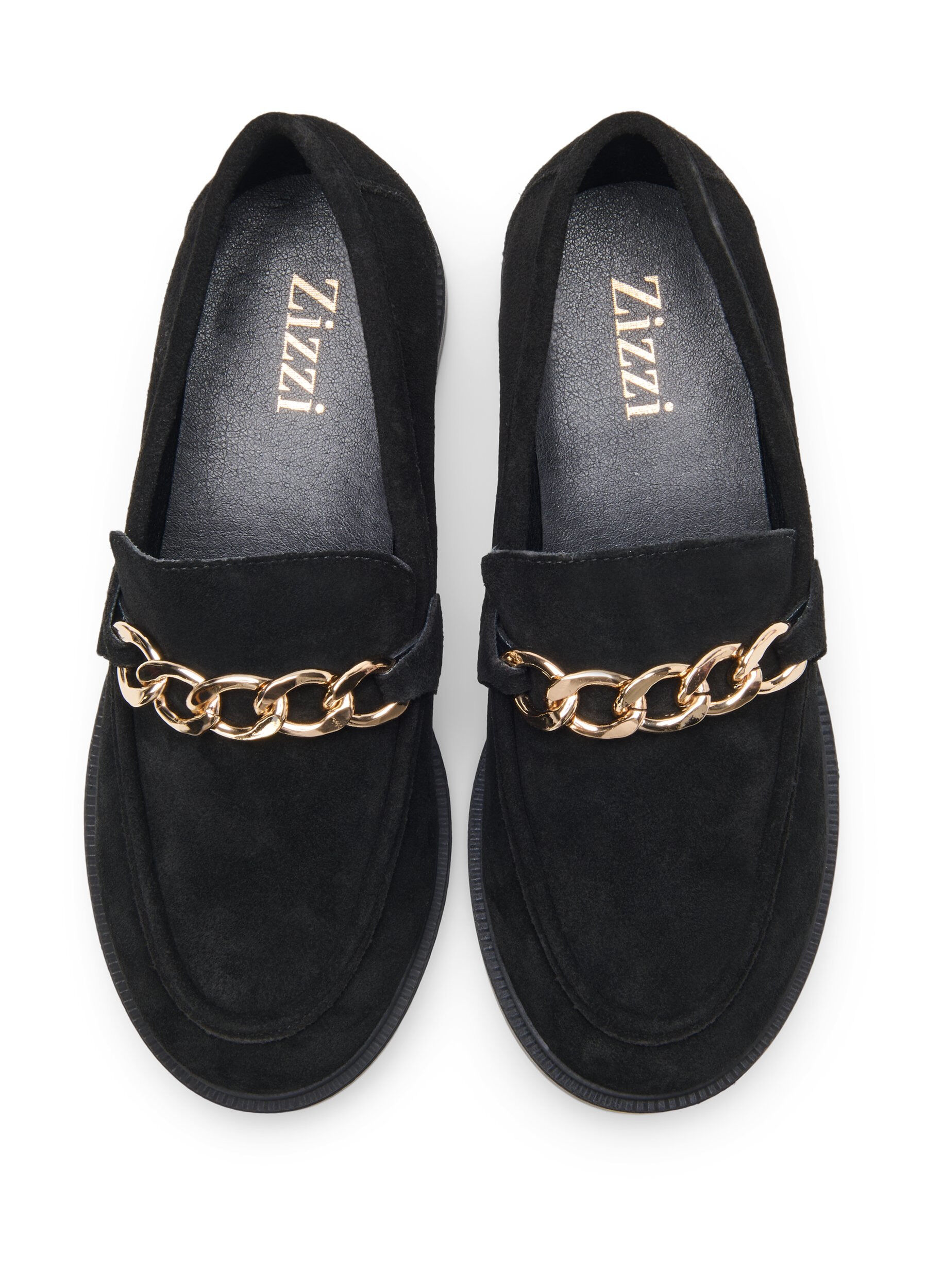 ZizziWide Fit Loafers, Black, Packshot image number 1