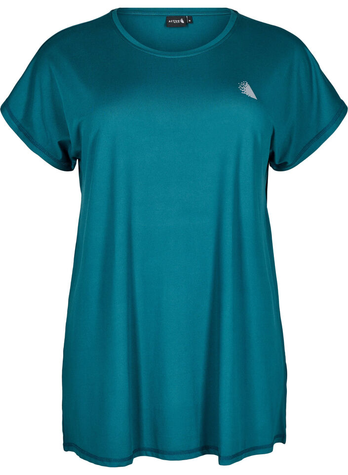 Langes Trainingsshirt, Gr&uuml;n, Packshot image number 0