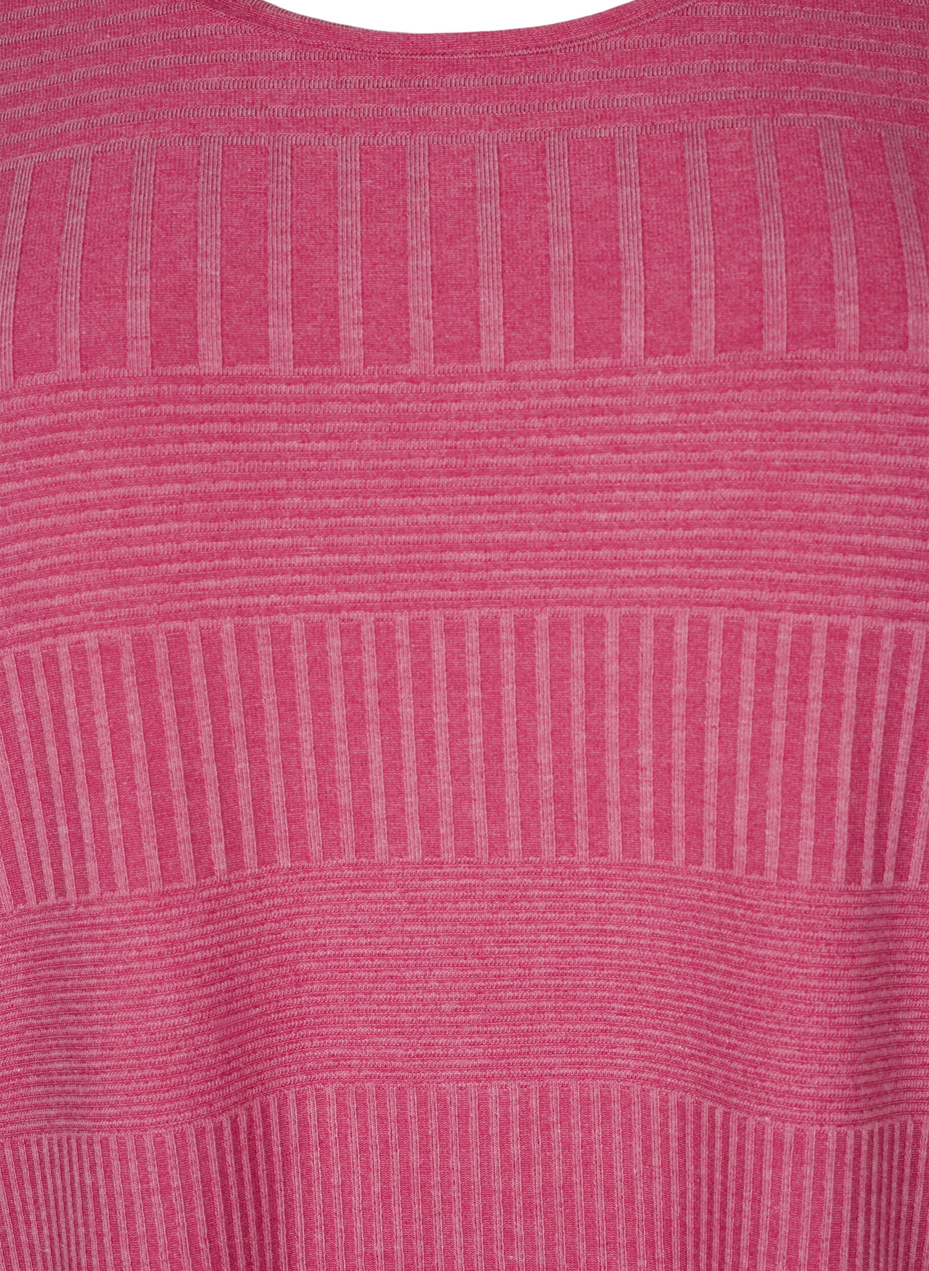 ZizziKleid mit 3/4-&Auml;rmeln und Streifenmuster, Malaga Mel., Packshot image number 2