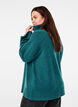 Rollkragenpullover aus Strick, Atlantic Deep Mel., Model image number 1