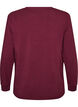 Nachtbluse mit Print, Rot, Packshot image number 1