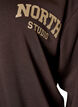 Sporty Bomber-Cardigan mit Rei&szlig;verschluss und hohem Kragen, Braun, Packshot image number 2