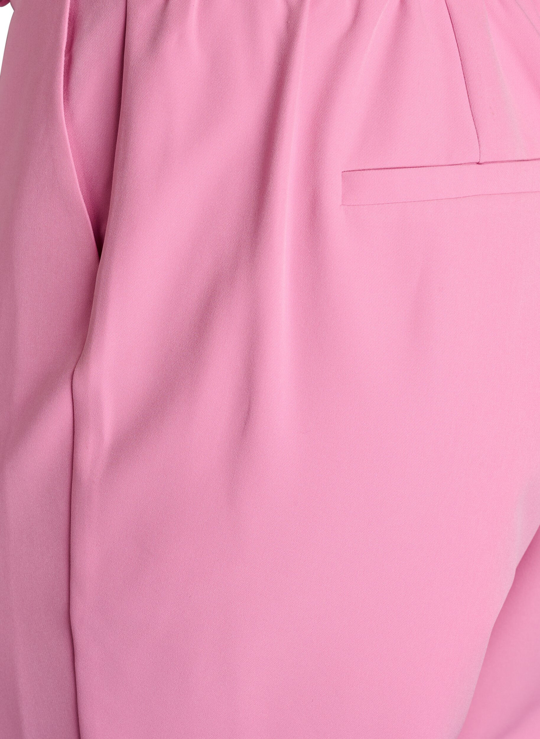 ZizziHose mit Taschen und geraden Beinen, Pink, Packshot image number 3