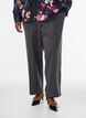 Lockere Hose aus Jersey mit hoher Taille, Grau, Model image number 2