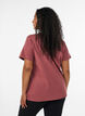 T-Shirt mit Knopfleiste, Braun, Model image number 2