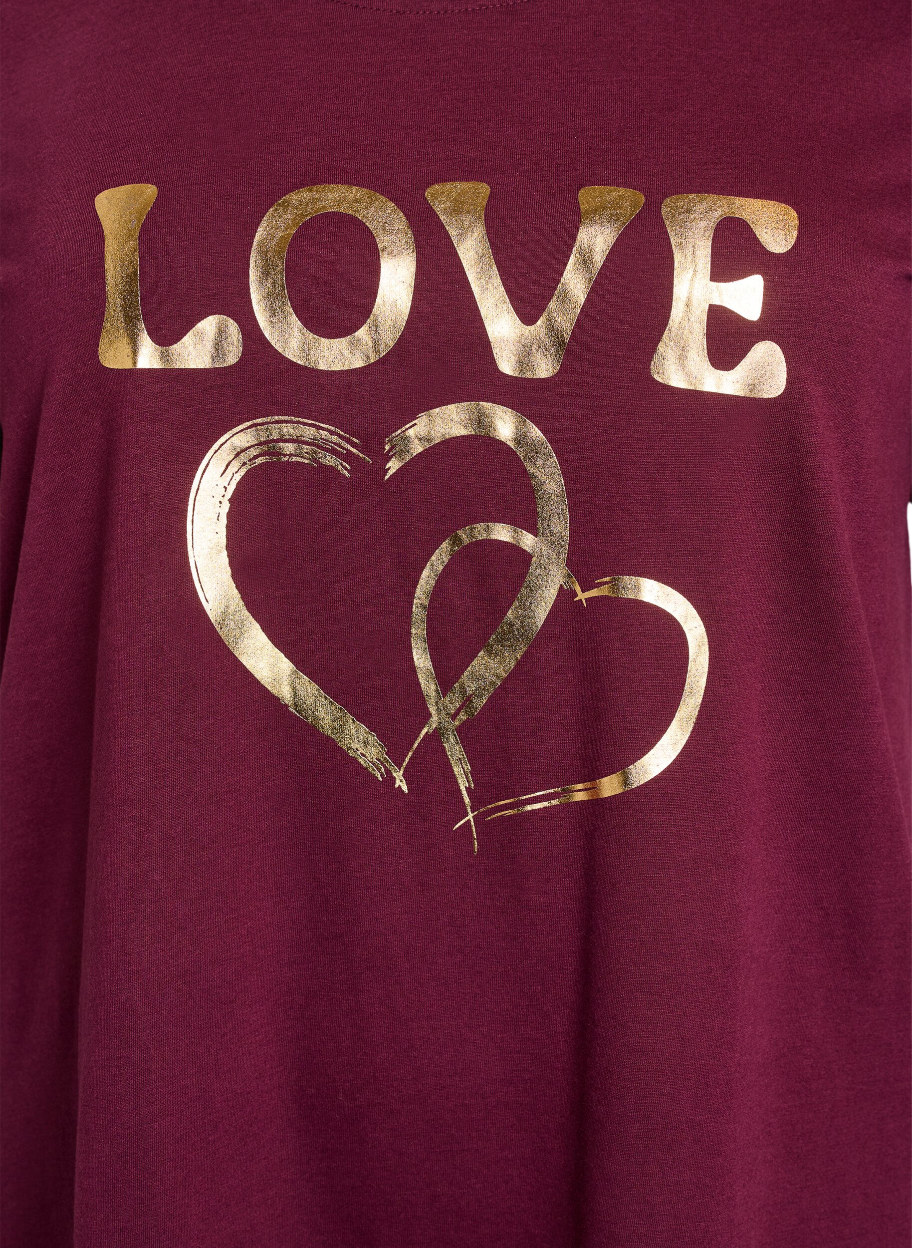 ZizziT-Shirt mit Print, Rot, Packshot image number 2