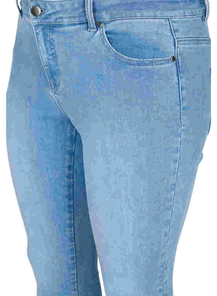 Extra Slim Sanna Jeans mit Stickerei, Light blue, Packshot image number 2