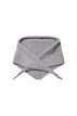 Gestricktes Dreieckstuch, Grau, Packshot image number 0