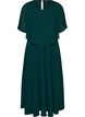 Kurz&auml;rmeliges Maxikleid in A-Linie, Gr&uuml;n, Packshot image number 0