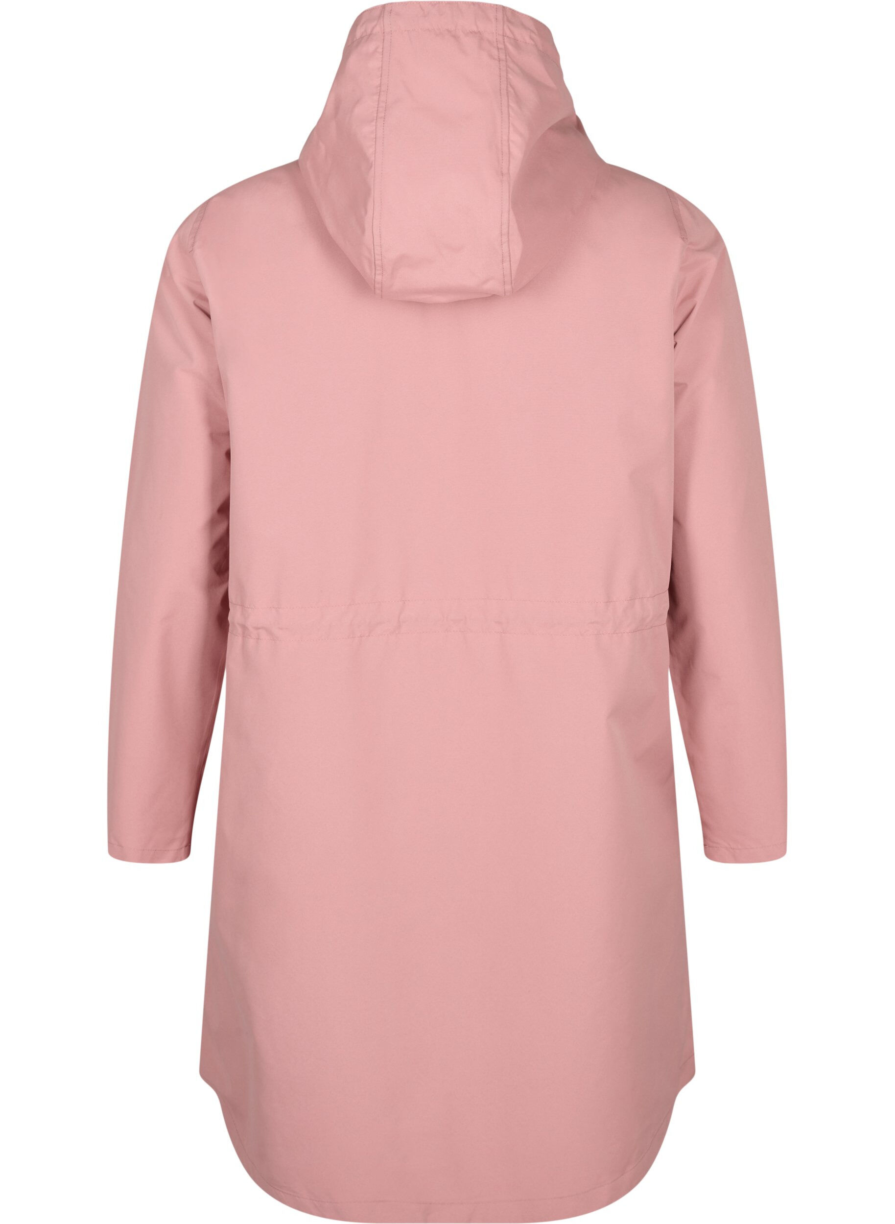 ZizziFLASH - Wasserabweisender Parka mit Kapuze, Ash Rose, Packshot image number 1