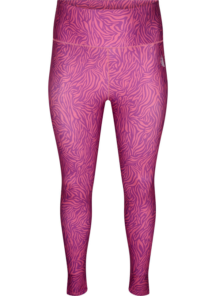 7/8-Trainingsleggings mit Animal-Print, Charisma AOP, Packshot image number 0