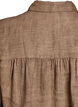 Lockere Bluse mit Kragen und Knöpfen, Braun, Packshot image number 3