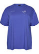 T-Shirt aus Bio-Baumwolle mit kleinem Frontmotiv, Blau, Packshot image number 0
