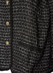 Jacke aus Boucl&eacute; mit goldfarbenen Kn&ouml;pfen, Schwarz, Packshot image number 3